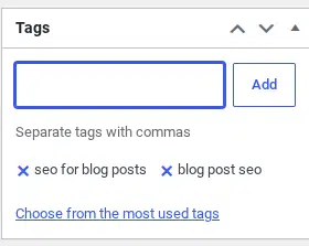 blog post seo