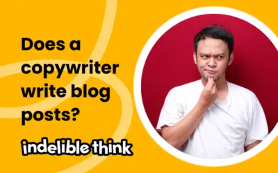 Does a copywriter write blog posts?