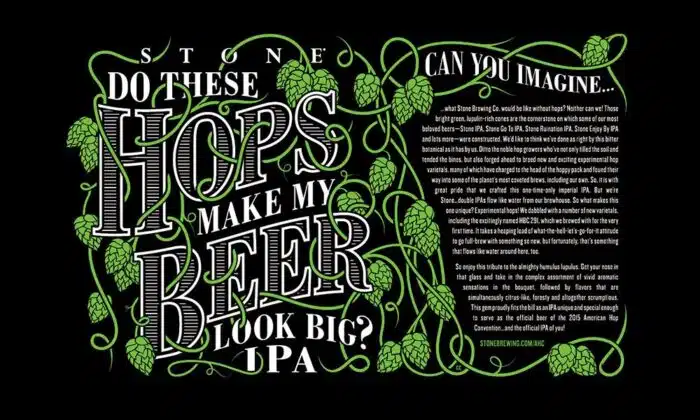 food and drink copywriter