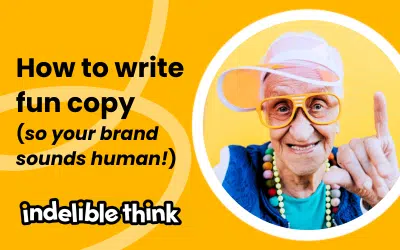 How to write fun copy (so your brand sounds human!)