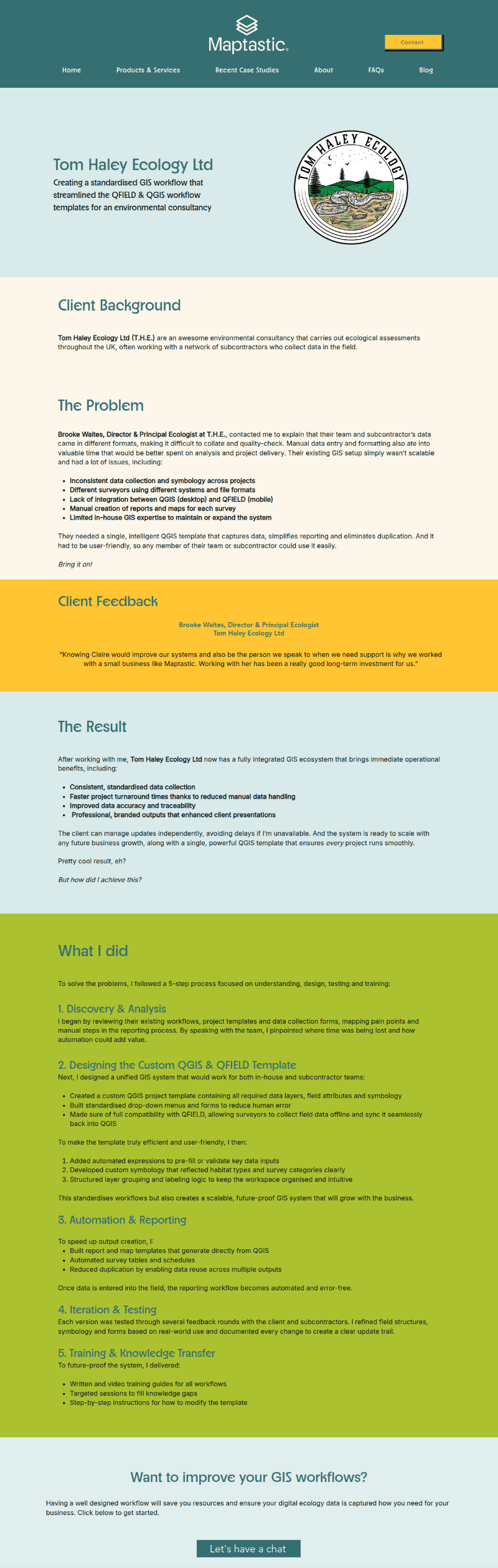 maptastic case study
